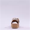 Gabor Auckland Layer Cross Wedge Sandal - Champagne