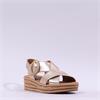 Gabor Auckland Layer Cross Wedge Sandal - Champagne