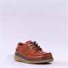 Ecco Men Walker 3.0 Laced Moc Toe - Cognac Leather