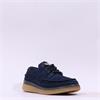 Ecco Men Walker 3.0 Laced Moc Toe - Navy Nubuck