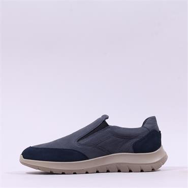 Ecco Men City Stride Slip On Shoe - Navy Combi