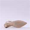 Gabor Lazona Pointed Toe Slingback Heel - Sand Suede