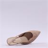 Gabor Lazona Pointed Toe Slingback Heel - Sand Suede