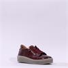 Gabor Wisdom Twin Zip Platform Trainer - Bordeaux Patent