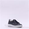 Gabor Wisdom Twin Zip Platform Trainer - Dark Navy Leather