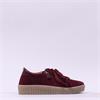 Gabor Wisdom Twin Zip Platform Trainer - Mulberry Suede