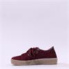 Gabor Wisdom Twin Zip Platform Trainer - Mulberry Suede