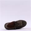 Gabor Wisdom Twin Zip Platform Trainer - Olive Suede