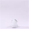 Gabor Wisdom Twin Zip Platform Trainer - White Leather