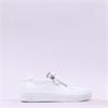 Gabor Wisdom Twin Zip Platform Trainer - White Leather