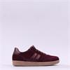 Gabor West Gumsole Laced Trainer - Mulberry Suede