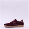 Gabor West Gumsole Laced Trainer - Mulberry Suede