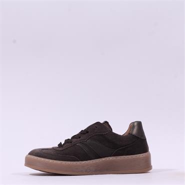 Gabor Dahma Gumsole Platform Trainer - Mocca Suede