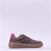 Gabor Dahma Gumsole Platform Trainer - Taupe Fuchsia