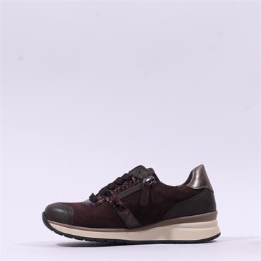 Gabor Effect Internal Zip Trainer - Mocca Combi