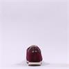Gabor Spot Retro Sole Laced Trainer - Mulberry Suede