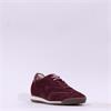 Gabor Spot Retro Sole Laced Trainer - Mulberry Suede