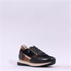 Gabor Hollywell Side Zip Lace Trainer - Black tan