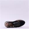 Gabor Hollywell Side Zip Lace Trainer - Black tan