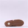 Gabor Globe Retro Sole Laced Trainer - Mulberry Cream