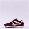 Gabor Globe Retro Sole Laced Trainer - Mulberry Cream