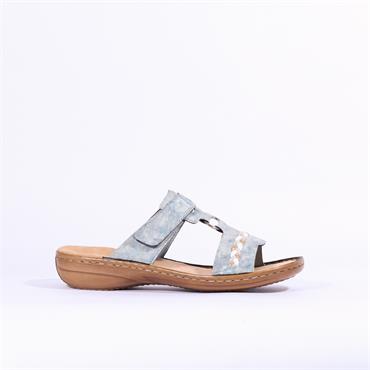 rieker shimmer strap sandals