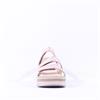 Gabor Alfa Triple Velcro Platform Sandal - Gold Leather