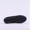 Gabor Sage Bow Slip On Wedge - Black Suede