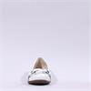 Gabor Sabia Link Detail Ballerina Pomp - White
