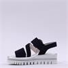 Gabor Amarillo Ring Platform Sandal - Dark Navy Suede