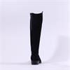 Gabor Brook Knee High Boot Small Calf - Black Suede