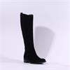 Gabor Brook Knee High Boot Small Calf - Black Suede