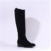 Gabor Brook Knee High Boot Medium Calf - Black Suede