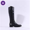 Gabor Brook Knee High Boot Medium Calf - Black Leather