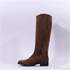 Gabor Brook Knee High Boot Medium Calf - Brown Suede