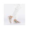 Rieker Comfort Sandal Velcro Strap - Pastel Multi