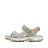 Rieker Comfort Sandal Velcro Strap - Pastel Multi