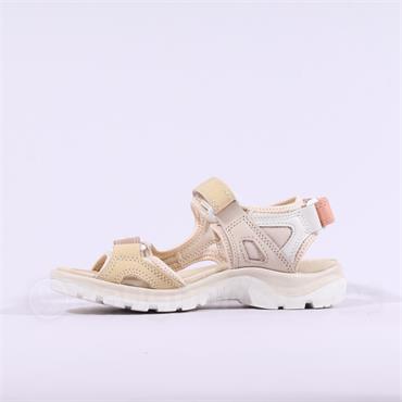Ecco Women Offroad Yacatan Sandal - Multicolour Straw