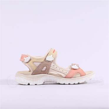Ecco Women Offroad Yacatan Sandal - Multicolour Straw