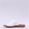 Gabor Lanzarote Toe Post Mule Sandal - Off White Leather