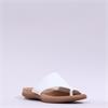 Gabor Lanzarote Toe Post Mule Sandal - Off White Leather