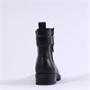 Gabor Host Gusset Strap Ankle Boot - Black Leather