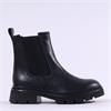 Gabor Camaro Chunky Sole Chelsea Boot - Black Leather