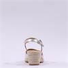 Gabor Monica Espadrille Wedge Sandal - Silver