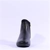 Gabor Breck Suede Heel Flat Ankle Boot - Black Combi