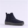 Gabor Platform Ankle Boot Gusset Lourdes - Navy Suede