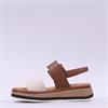 Gabor Aviemore Slingback Wedge Sandal - Cognac Beige