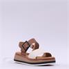 Gabor Aviemore Slingback Wedge Sandal - Cognac Beige