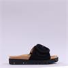 Gabor Everly Beaded Ring Velcro Mule - Black Suede