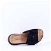 Gabor Kay Large Buckle Mule - Black Suede